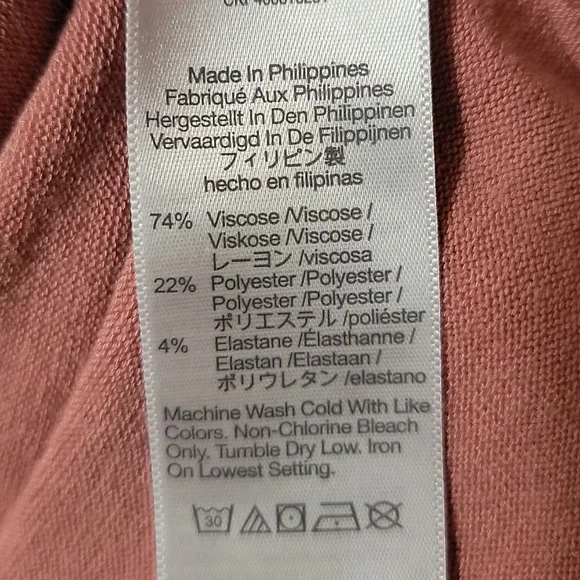 Madewell Dusty Rose Pullover Sweater Size Medium EUC - Picture 8 of 8